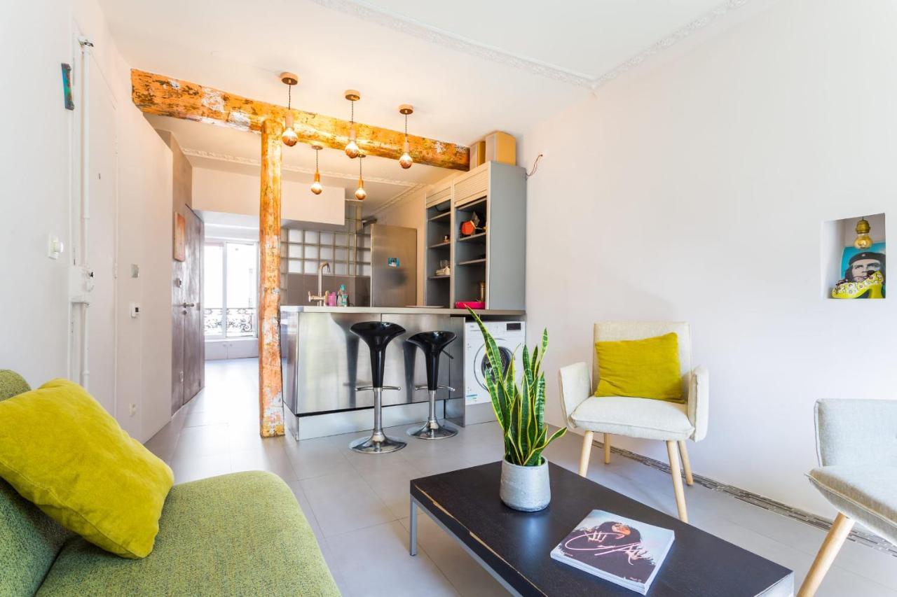Charming Studio For 2 Near Republique Apartment Paris Luaran gambar