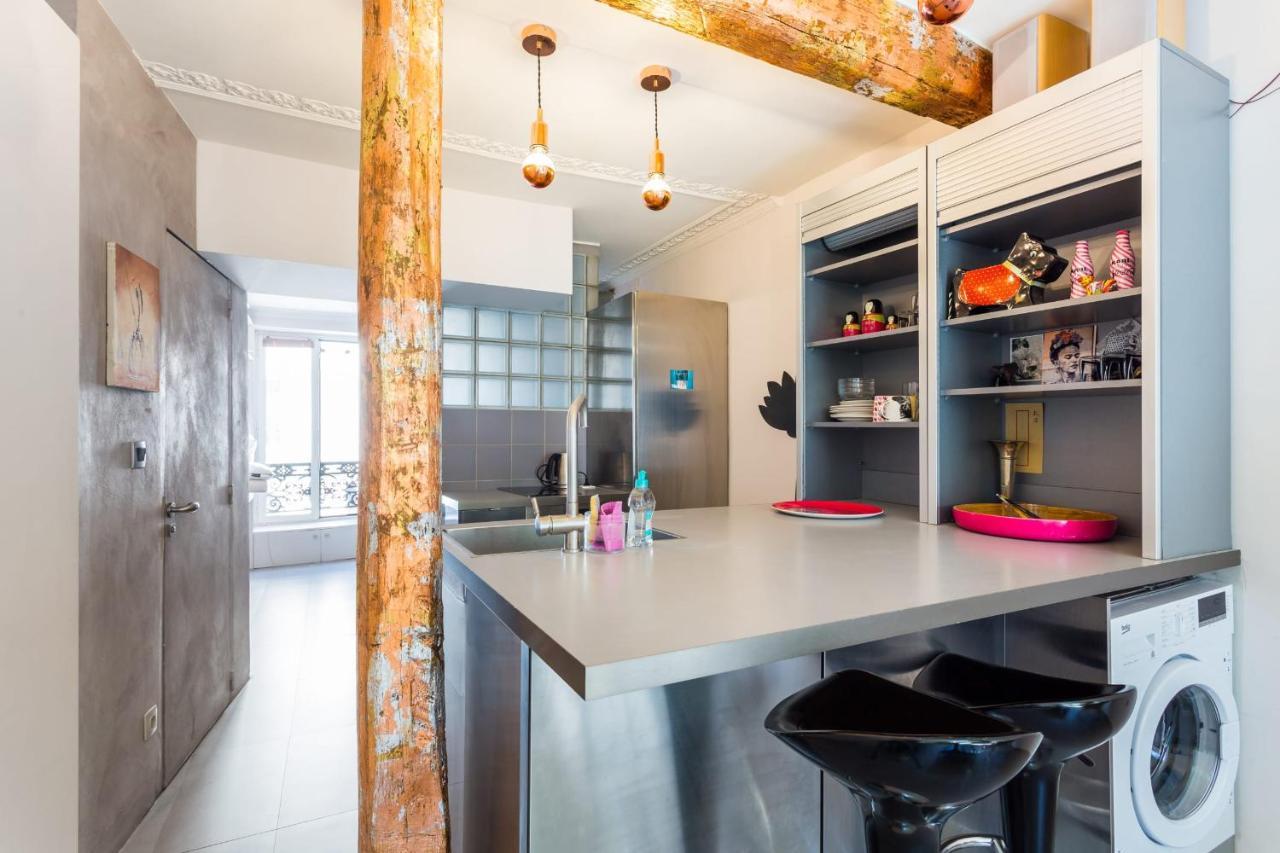 Charming Studio For 2 Near Republique Apartment Paris Luaran gambar