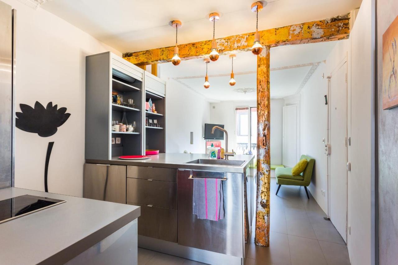 Charming Studio For 2 Near Republique Apartment Paris Luaran gambar